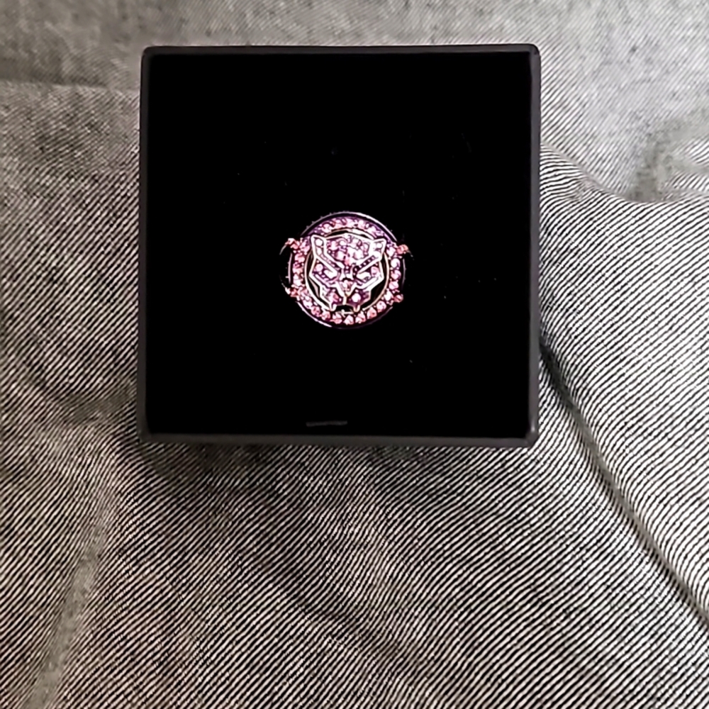 Marvel Black Panther Swarovski ring Black Panther, 